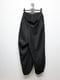 JULIUS����ꥦ��/VISCOSE/SLUB WOOL TWILL TROUSERS1/BLACK