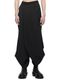 JULIUS����ꥦ��/VISCOSE/SLUB WOOL TWILL TROUSERS1/BLACK