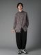 �㴰���Ground Y�����饦��ɥ磻/CU/FIBRIL TWILL W/ GARMENT DYED STANDARD PANTS/BLACK