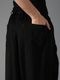 �㴰���Ground Y�����饦��ɥ磻/CU/FIBRIL TWILL W/ GARMENT DYED STANDARD PANTS/BLACK
