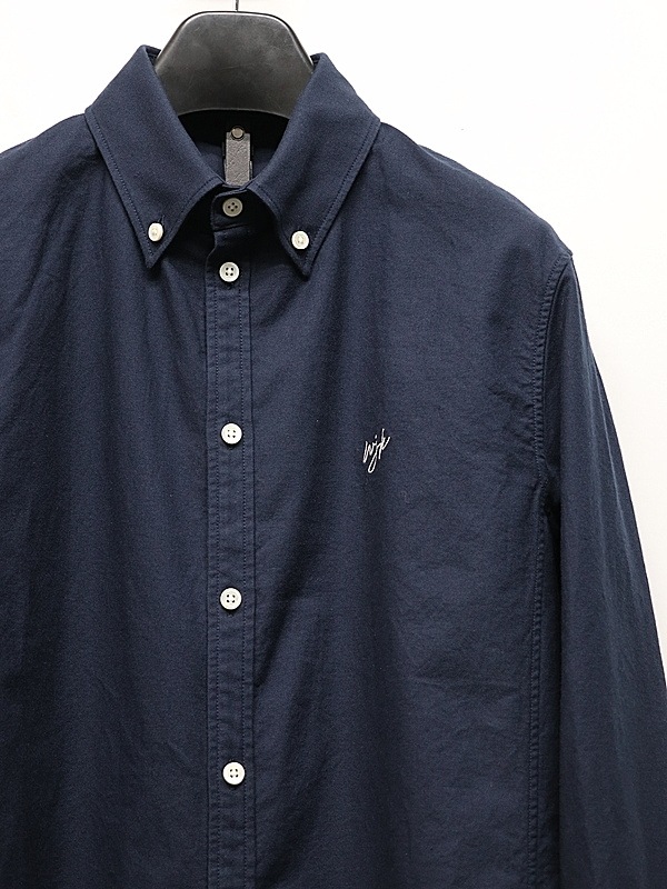 wjk�����֥른��������/classic B.D shirt/navy