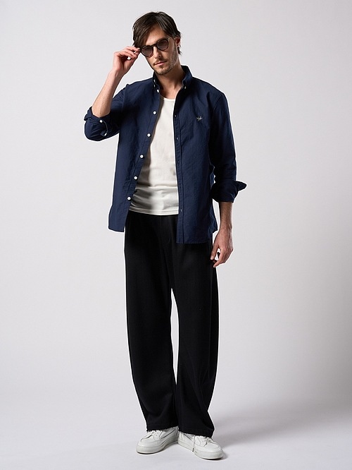 (ͽ���ʡ�8��9������ͽ��/wjk�����֥른��������/classic B.D shirt/navy