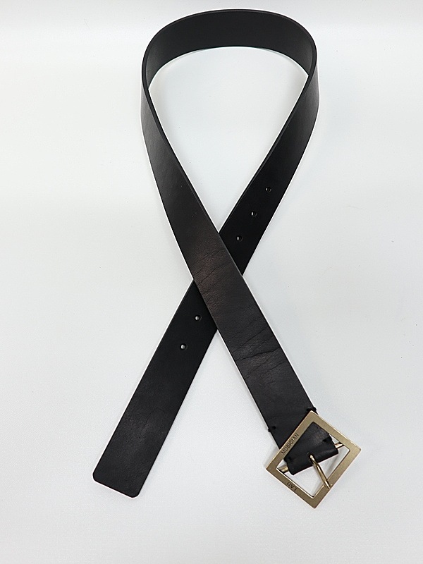 LAD MUSICIAN����å� �ߥ塼�������/BELT DIAGONAL BUCKLE/BLACK��GOLD