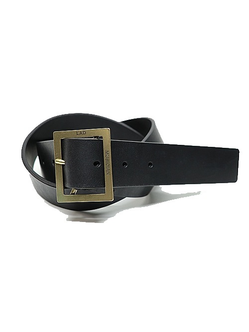 LAD MUSICIAN����å� �ߥ塼�������/BELT DIAGONAL BUCKLE/BLACK��GOLD
