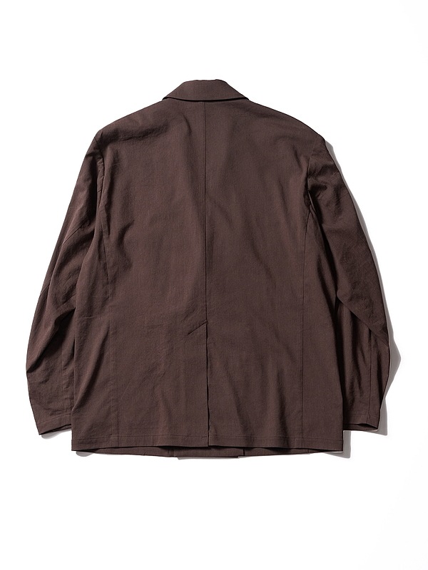 (ͽ���ʡ�3��4������ͽ��/wjk�����֥른��������/viscose linen double-breasted jacket/brown