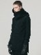 �㴰���nude:masahiko maruyama ���̡���:�ޥ��ҥ��ޥ���/Inlay Stich Heavy Jersey HOODIE JACKET/Black