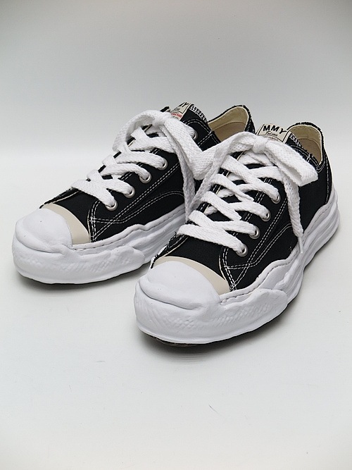 Maison MIHARA YASUHIROHANK low/original sole canvas lowcut sn/BLK
