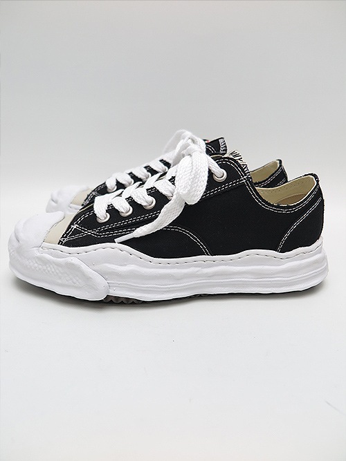 Maison MIHARA YASUHIROHANK low/original sole canvas lowcut sn/BLK