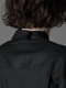 Ground Y饦ɥ磻/TR VIYELLA ONE SIDED COLLAR SHIRT/BLACK