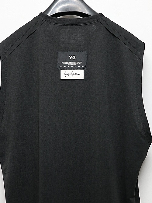 Y-3���磻���꡼/M RUN TANK RC/BLACK