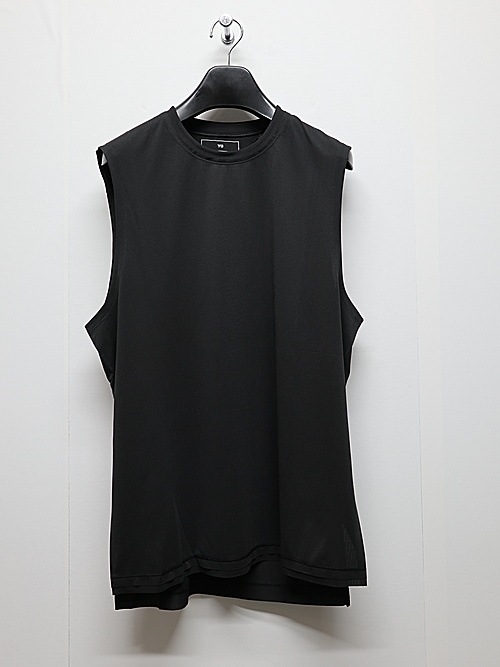 Y-3���磻���꡼/M RUN TANK RC/BLACK