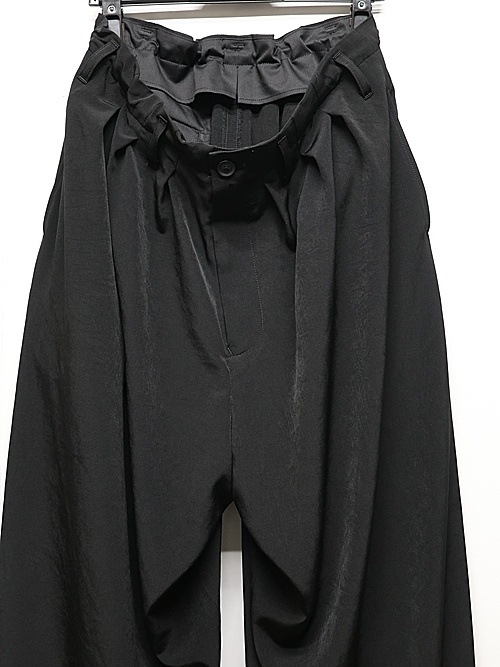 Yohji Yamamoto���襦����ޥ��/Ta���������ɡ��٥Х롼��ѥ��/BLACK