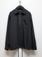 RESOUND CLOTHING���ꥵ����ɥ���������/PULLOVER satin shirt/BLACK