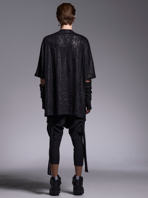 (ͽ���ʡ�4��5������ͽ��/kiryuyrik������奦����奦/High Tension Jersey 3/4 Saruel Pants/Black