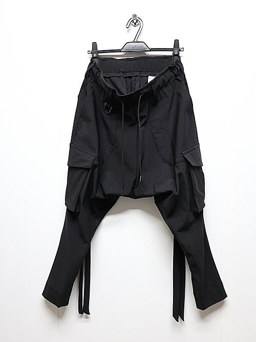 (ͽ���ʡ�4��5������ͽ��/kiryuyrik������奦����奦/High Tension Jersey 3/4 Saruel Pants/Black