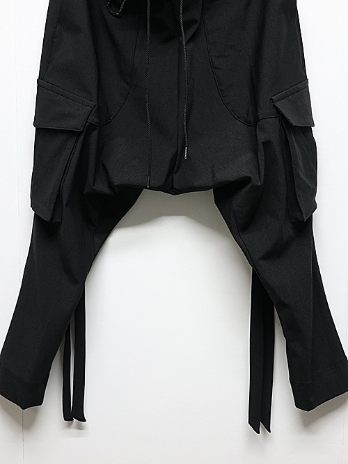 (ͽ���ʡ�4��5������ͽ��/kiryuyrik������奦����奦/High Tension Jersey 3/4 Saruel Pants/Black