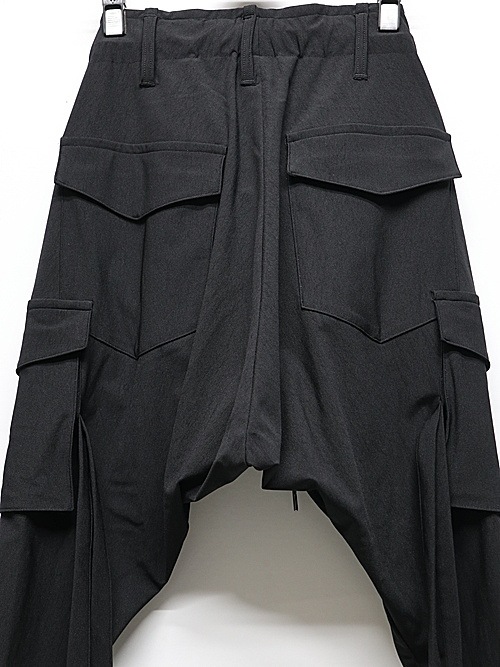 (ͽ���ʡ�4��5������ͽ��/kiryuyrik������奦����奦/High Tension Jersey 3/4 Saruel Pants/Black