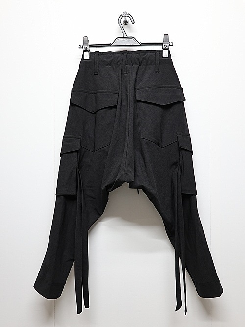 (ͽ���ʡ�4��5������ͽ��/kiryuyrik������奦����奦/High Tension Jersey 3/4 Saruel Pants/Black