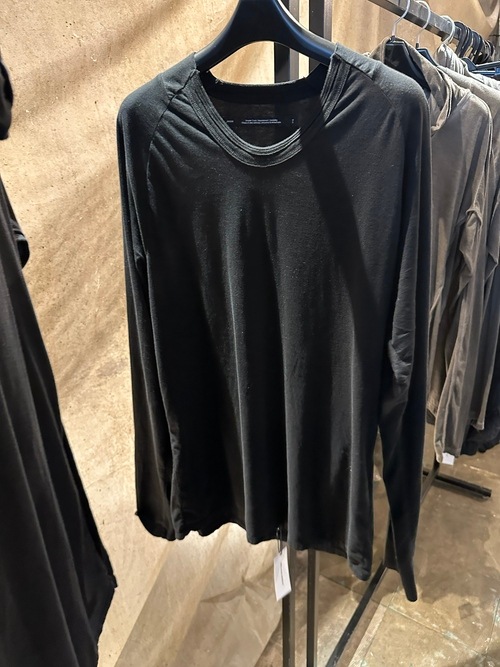 (ͽ����)8��9������ͽ��/JULIUS����ꥦ��/HIGH GAUGE COTTONJERSEY CUT & SEWN16/BLACK