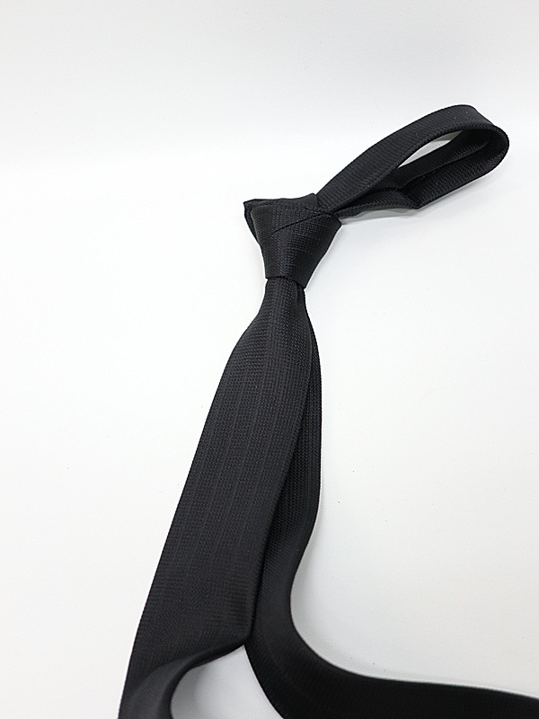Ground Y�����饦��ɥ磻/SILK SCORPION SQUARE NECKTIE/BLACK
