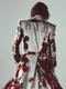 (ͽ���ʡ�9������10������ͽ��/kiryuyrik������奦����奦/Goth Flora Suede Satin Flare Jacket/White