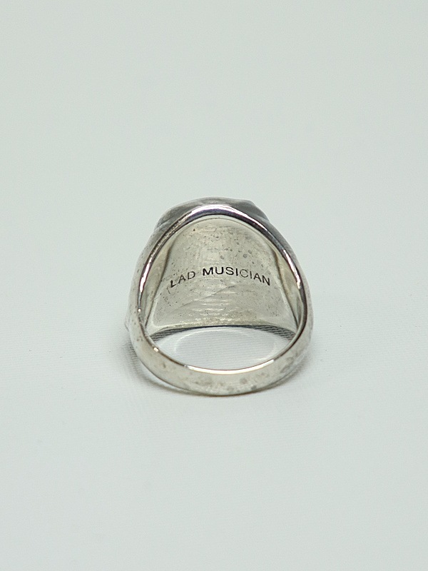 LAD MUSICIAN����å� �ߥ塼�������/SKULL RING/SILVER