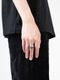 LAD MUSICIAN����å� �ߥ塼�������/SKULL RING/SILVER