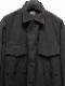 �㴰���Yohji Yamamoto���襦����ޥ��/SUIT BROAD U-CDH OPEN COLLAR SHIRT/BLK