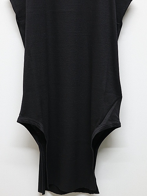 SALE30%OFF/JULIUSꥦ/LYOCELL/COTTON RIB CUT & SEWN7/BLACK.