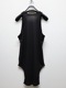 SALE30%OFF/JULIUSꥦ/LYOCELL/COTTON RIB CUT & SEWN7/BLACK.