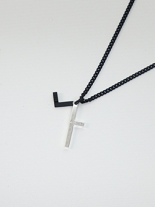 LAD MUSICIANå ߥ塼/CROSS NECKLACE/BLACK