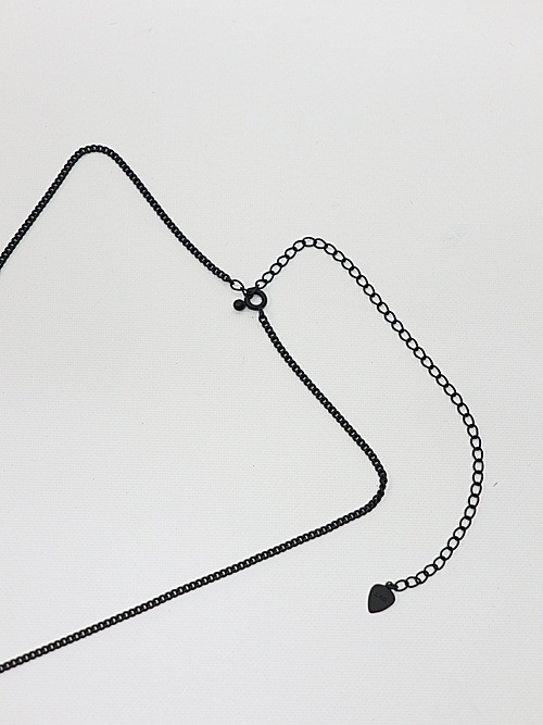 LAD MUSICIANå ߥ塼/CROSS NECKLACE/BLACK