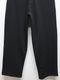 ATTACHMENT�������å�����/CO STRETCH TERRY 1TUCK EASY TROUSERS/BLACK