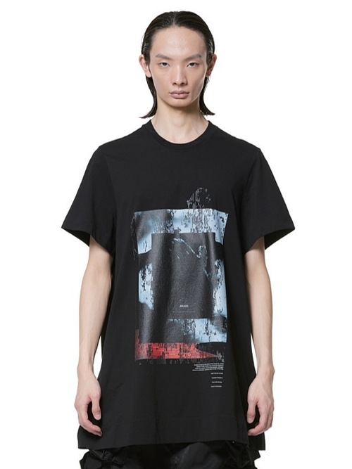 �㴰���JULIUS����ꥦ��/COTTON DRY JERSEY CUT & SEWN3/BLACK