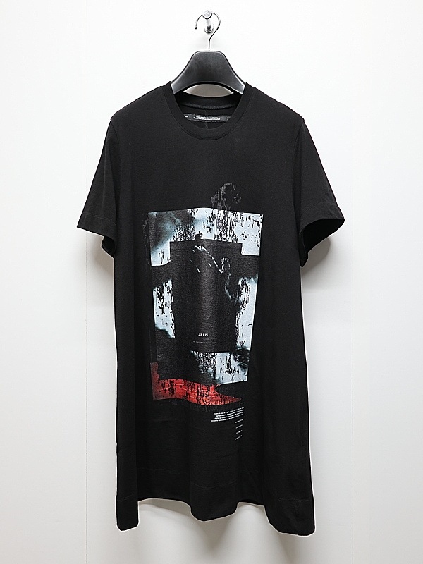 �㴰���JULIUS����ꥦ��/COTTON DRY JERSEY CUT & SEWN3/BLACK