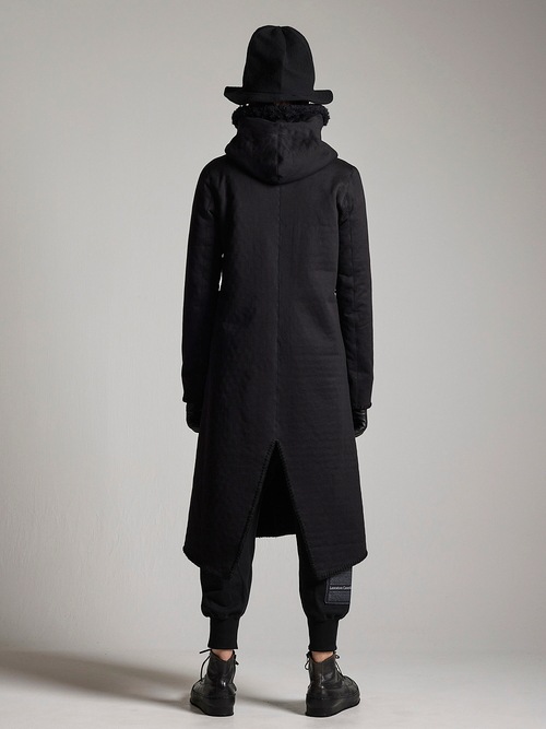 �㴰���nude:masahiko maruyama ���̡���:�ޥ��ҥ��ޥ���/FAKE MOUTON HOODIE COAT/Black