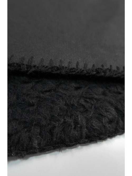 �㴰���nude:masahiko maruyama ���̡���:�ޥ��ҥ��ޥ���/FAKE MOUTON HOODIE COAT/Black