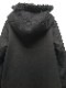 �㴰���nude:masahiko maruyama ���̡���:�ޥ��ҥ��ޥ���/FAKE MOUTON HOODIE COAT/Black