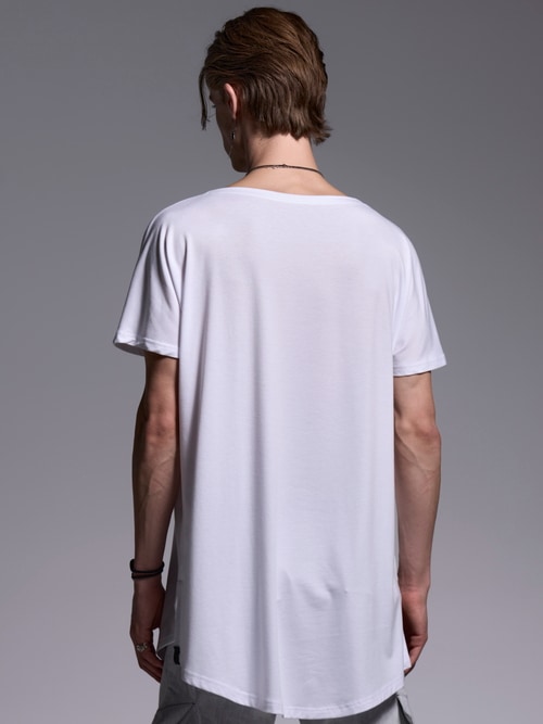 (ͽ���ʡ�4��5������ͽ��/kiryuyrik������奦����奦/BEATENJIKU French Sleeve-T/White