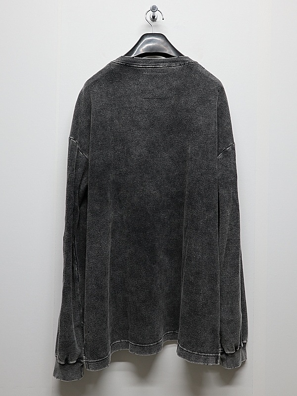 Maison MIHARA YASUHIRO���᥾�� �ߥϥ�䥹�ҥ�/BLEACHED LONG SLEEVES T/BLACK