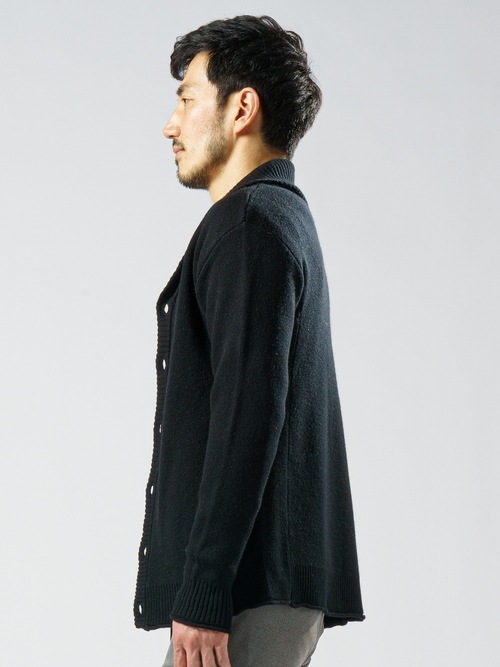 SALE40%OFF/wjk֥른/jacquard shawl cardigan/black.