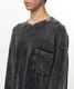 Maison MIHARA YASUHIRO���᥾�� �ߥϥ�䥹�ҥ�/BLEACHED LONG SLEEVES T/BLACK