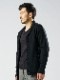 SALE40%OFF/wjk֥른/jacquard shawl cardigan/black.