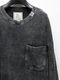Maison MIHARA YASUHIRO���᥾�� �ߥϥ�䥹�ҥ�/BLEACHED LONG SLEEVES T/BLACK
