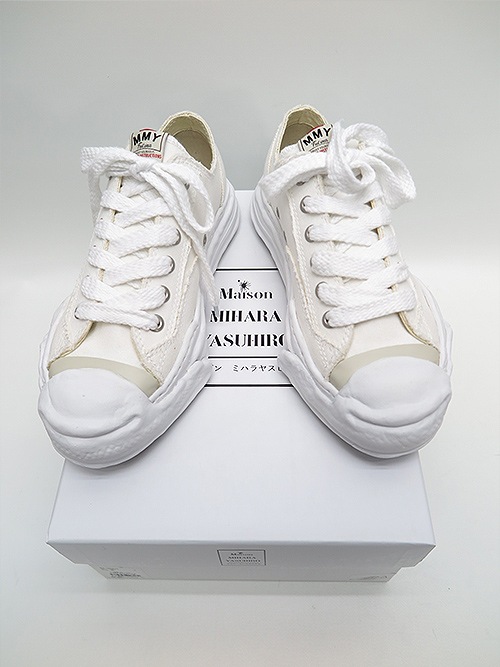 Maison MIHARA YASUHIROHANK low/original sole canvas lowcut sn/WHT
