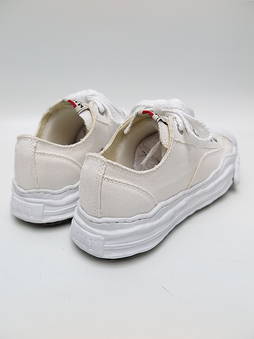 Maison MIHARA YASUHIROHANK low/original sole canvas lowcut sn/WHT