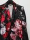 (ͽ���ʡ�9������10������ͽ��/kiryuyrik������奦����奦/Goth Flora Suede Satin Flare Jacket/Black