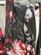 (ͽ���ʡ�9������10������ͽ��/kiryuyrik������奦����奦/Goth Flora Suede Satin Flare Jacket/Black