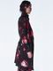 (ͽ���ʡ�9������10������ͽ��/kiryuyrik������奦����奦/Goth Flora Suede Satin Flare Jacket/Black