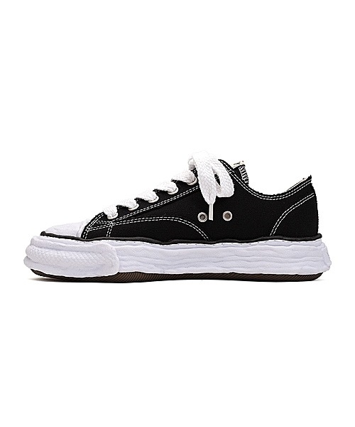 Maison MIHARA YASUHIRO PETERSON 23 low original sole canvas Low-Top sneakersr/BLK